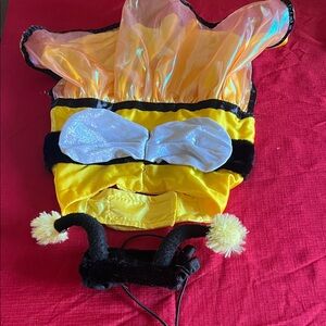 Yellow and Black Dog Bumblebee Costume